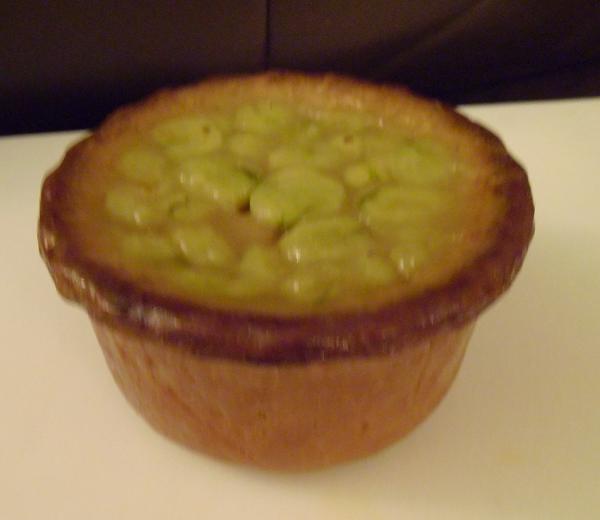 Burbush's Pork and Caramelised Gooseberry Pie