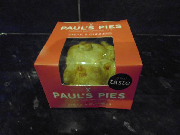 Paul's Steak & Guinness Pie