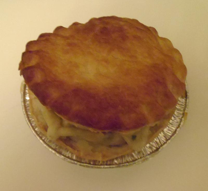 Tesco Chicken, Leek and Bacon Pie